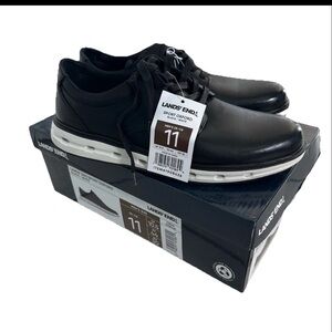 Lands' End Men's Black and White Sport Oxford Shoes